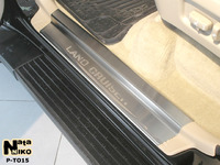 Накладки порогов Premium Natanika для Toyota LAND CRUISER 100 1998-2007 P-TO15 (4 шт.)