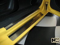 Накладки порогов Premium Natanika для SEAT Leon 2005- P-SE06 (8 шт.)