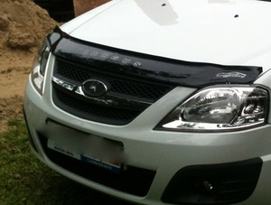 Дефлектор капота VIP TUNING для Lada Largus 2012-