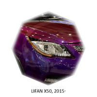 Реснички на фары CarlSteelman для Lifan X50 2015-