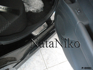 Накладки порогов Premium Natanika для Daihatsu MATERIA 2008- P-DH01 (4 шт.)