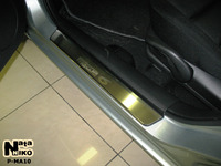 Накладки порогов Premium Natanika для Mazda 6 2003-2008 P-MA10 (4 шт.)