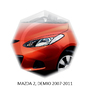 Реснички на фары CarlSteelman для Mazda 2 2007-2011 хетчбек