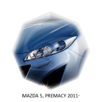 Реснички на фары CarlSteelman для Mazda 5 2011-