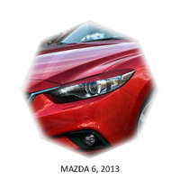 Реснички на фары CarlSteelman для Mazda 6 2013-