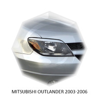 Реснички на фары CarlSteelman для Mitsubishi Outlander 2003-2006