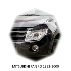 Реснички на фары CarlSteelman для Mitsubishi Pajero 2007-