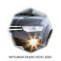 Реснички на фары CarlSteelman для Mitsubishi Pajero Sport 2008-