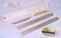 Накладки порогов Standart Natanika для Nissan X-Trail 2001-2007 (T30) PS-NI24 (4 шт.)