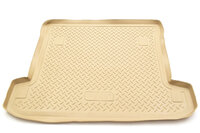 Коврик багажника Norplast для Mitsubishi Pajero 4 (2006) бежевый