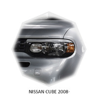 Реснички на фары CarlSteelman для Nissan CUBE 2009-