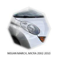 Реснички на фары CarlSteelman для Nissan MICRA 2002-2010