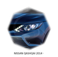 Реснички на фары CarlSteelman для Nissan Qashqai 2014-