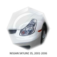 Реснички на фары CarlSteelman для Nissan SKYLINE 2001-2006