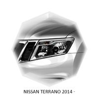 Реснички на фары CarlSteelman для Nissan Terrano 2013-
