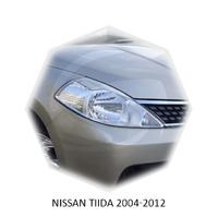 Реснички на фары CarlSteelman для Nissan Tiida 2004-2012