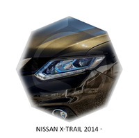 Реснички на фары CarlSteelman для Nissan X-Trail 2014-
