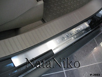 Накладки порогов Premium Natanika для Jeep Patriot 2007- P-JE03 (4 шт.)