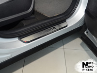 Накладки порогов Premium Natanika для KIA Sorento 2015- P-KI26 (4 шт.)