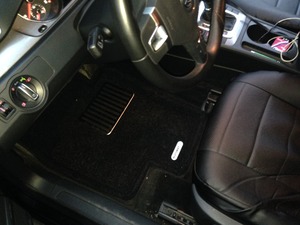 Ковры 3D ворсовые Euromat 3D ЛЮКС для Volkswagen Passat 2005- (цвет Бежевый)