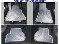 Ковры резиновые Rotex для Volkswagen Jetta 2006- (цвет Черный)