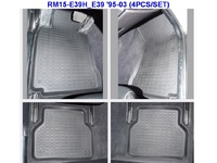 Ковры резиновые Rotex для BMW 5 E39 1995-2003 (цвет Бежевый)
