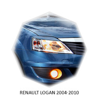 Реснички на фары CarlSteelman для Renault Logan 2004-2012