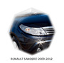 Реснички на фары CarlSteelman для Renault Sandero 2009-2014 Реснички на фары CarlSteelman для Renault Sandero 2009-2014