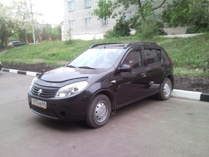 Дефлектор капота VIP TUNING для Renault Sandero 2008-2013