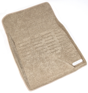 Ковры 3D ворсовые SATORI для Audi Q7 2012- бежевые (с металлическим подпятником)