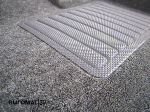 Ковры 3D ворсовые Euromat 3D БИЗНЕС для Toyota Rav-4 2013- (цвет Серый)