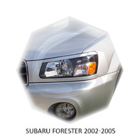 Реснички на фары CarlSteelman для Subaru Forester 2002-2005