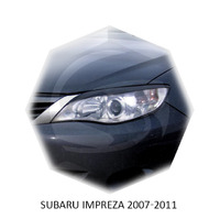 Реснички на фары CarlSteelman для Subaru Impreza 2007-2011