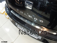Накладки бампера без загиба Natanika для SEAT Toledo 2004- B-SE08 (1 шт.)