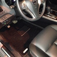 Ковры 3D ворсовые Euromat 3D ЛЮКС для Nissan Teana 2008-2013 (цвет Черный)