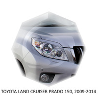 Реснички на фары CarlSteelman для Toyota LAND CRUISER PRADO 2009-2013