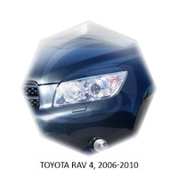 Реснички на фары CarlSteelman для Toyota RAV-4 2006-2010