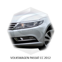 Реснички на фары CarlSteelman для Volkswagen Passat СС 2012-