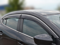 Дефлекторы окон клеящиеся Cobra-Tuning для Infiniti FX-Series 2008-
