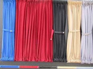 Шторы для микроавтобусов Турция для Volkswagen T4 бордовый