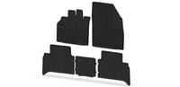 Ковры резиновые FroGum для Renault Scenic III (2009-) черные
